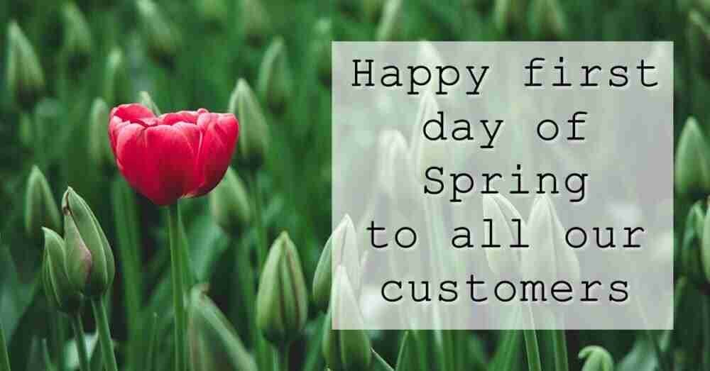 Happy First Day of Spring!