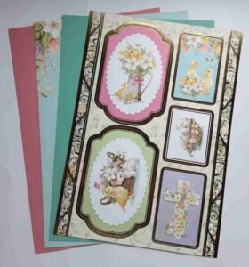 02-Springtime-Blue-Pink - The Craft Box Blog - Paisley Springtime - Blue and Pink