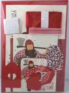 A6 Red Valentine Card Making Kit - The Craft Box Blog - Paisley A6 Red Valentine Card Making Kit
