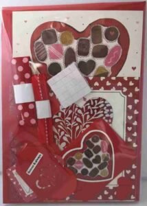 A6 Red Valentine Card Making Kit - The Craft Box Blog - Paisley A6 Red Valentine Card Making Kit