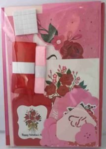 A6 Pink and Red Valentine Occasion Card Making Kit - The Craft Box Blog - Paisley A6 Pink and Red Valentine Occasion Card Making Kit
