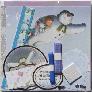 14-Blue - The Craft Box Blog - Paisley The Snowman and The Snow Dog - Blue