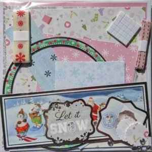 9-Pink - The Craft Box Blog - Paisley The Snowman and The Snow Dog - Pink