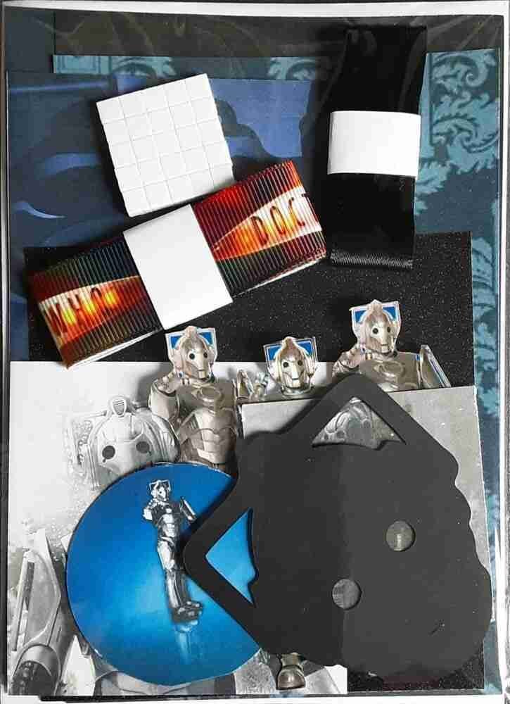 18 Cybermen Dr Who - The Craft Box Blog - Paisley Cybermen (Dr Who)