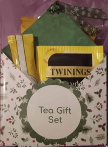 Tea Gift Set 1 Green - The Craft Box Blog - Paisley Tea Gift Set - Green
