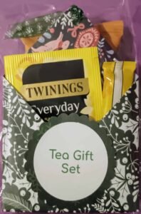 Tea Gift Set 1 Green2 - The Craft Box Blog - Paisley Tea Gift Set - Green