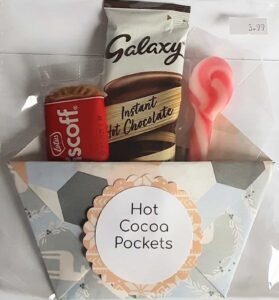 Hot Cocoa Pockets Candy Cane Spoon - The Craft Box Blog - Paisley Hot Cocoa Pockets (Candy Cane Spoon)