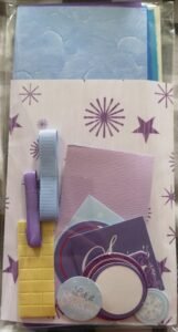 Purple DL Christmas Card Making Kit - The Craft Box Blog - Paisley Purple DL Christmas Card Making Kit