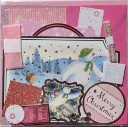 The Snowman and The Snow Dog - Pink